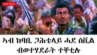 ህሉው ኩነታት - ኤርትራ - ኣብ ከባቢ ጋሕቴላይ ሓደ ሲቪል ብወተሃደራት ከም ዝተቐትለ ሓበሬታ ወጺኡ