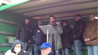 Westf&auml;lische Rundschau-Demo: Martin Kaysh (Geierabend)