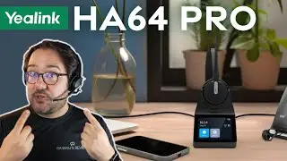 Беспроводная гарнитура Yealink HA64 Pro: комфорт и отличное шумоподавление