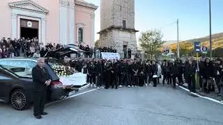 Funerale della 18enne Chiara Zardo a Pederobba