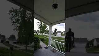Security camera footage  #aigenerated #puppy #bizarre #cute #aisimulation #funny #cctvfootage