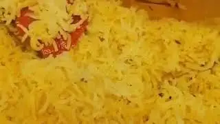 THE BEST FLUFFY TUMERIC RICE /YELLOW RICE | JAMAICAN STYLE