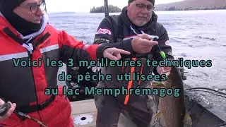 Voici les 3 meilleures technique de p&ecirc;che, utilis&eacute;es au lac Memphr&eacute;magog
