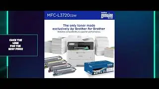 Brother MFC‑L3720CDW Review | Wireless Color Laser Printer with Scan, Copy & Fax 🖨️
