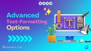Advanced Text formatting options in Canva 2024