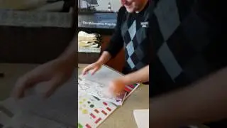 Folding kids menu