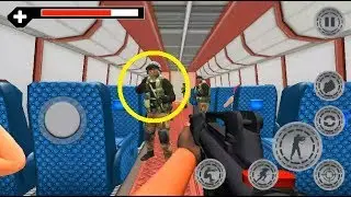 Hijack Airplane Rescue Mission 2019  (by Standard Games Studios) Android Gameplay [