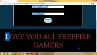 FREEFIRE REGISTRATION WEBSITE | WHO WANT THIS