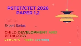 DAY-6, ਆਓ PSTET /CTET 2026 ਲਈ ਵਿਸ਼ਾ ਮਾਹਿਰ ਤੋਂ ਤਿਆਰੀ ਕਰੀਏ 