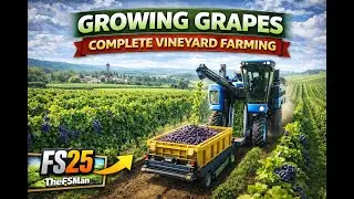 Perfect Grape Farming with Modern Machines | FS25
