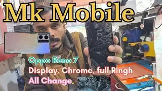 Oppo Reno 7 Display, Chrome, Full Ring Change #oppo #display #chrome #mobile #viral #virallongvideo 