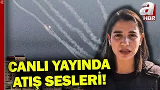 Tel Aviv güne siren sesleriyle uyandı! Canlı yayında roket sesleri... | A Haber