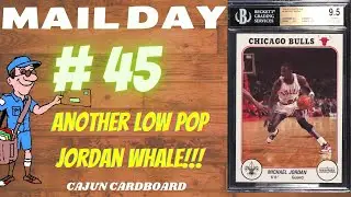 10 Minute Mail Days - Episode #45 - A Monster Jordan, Gold /10 Dames and 90s Shaq Inserts!!!