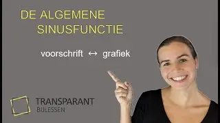 De algemene sinusfunctie: verband tussen voorschrift en grafiek