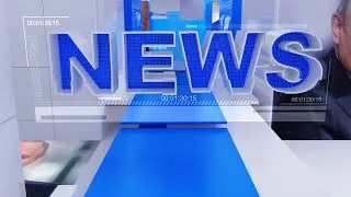 Broadcasting News intro animation / 6