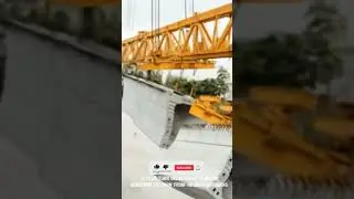 🚨&nbsp;Crane Mishap: Concrete Slab Chaos&nbsp;🚨 | 😱 Watch the Destruction!