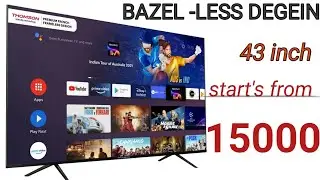 Thomson 9A(43) series smart tv with