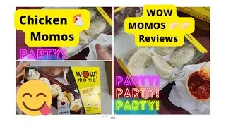 Chicken Darjeeling Momos Reviews from wow momos 😋😋 #delhifoodguide #wowmomos #momos #delhifoodie