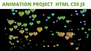 Heart 💓 Animation Project HTML |  CSS | JavaScript @Justforcode