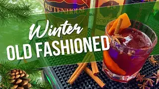 WINTER OLD FASHIONED COCKTAIL | Old Fashioned Cocktail Recipes | Rob's Home Bar