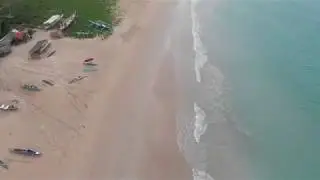 RAW DRONE FOOTAGE: NACPAN BEACH, PHILIPPINES 2019