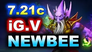 NEWBEE vs iG.V -  NEW 7.21c Patch! - Thunder Fire Spring DOTA 2