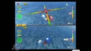 Super Monkey Ball 2 GameCube Gameplay - Two-player target