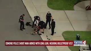 Edmond active shooter situation ends in neighborhood, police shoot, take suspect into custody
