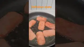 Delicious spam for breakfast #asmr #satisfying #shortvideo #trendingshorts #spam