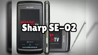 Photos of the Sharp SE-02 | Not A Review!