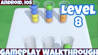 Sort It 3D | Gameplay Walkthrough | Level 8