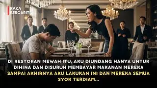 DIPANGGIL ISTRI KE RESTORAN MEWAH HANYA UNTUK DIPERMALUKAN DAN DISURUH BAYAR — AKU DIAM LALU...