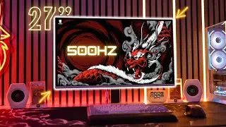 500Hz QD-OLED INNOCN GA27M1Q Gaming Monitor Unboxing, Setup, & Review