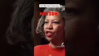Bill Moyers talking to Toni Morrison