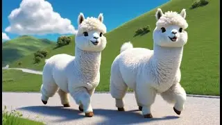 Alpaca Necks Go Hum Hum Hum | Fun Nursery Rhyme for Kids Songs