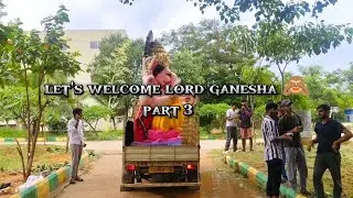 Let's welcome lord Ganesha part-3 college of horticulture Rajendra Nagar Hyderabad 
