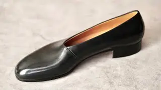 【靴職人】一枚革スリッポンの完成｜ミニマムデザインの中にこだわりを