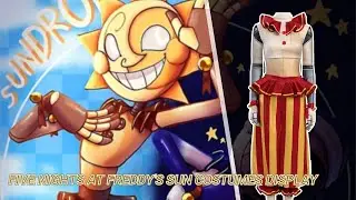 Five Nights at Freddy's Sun Cosplay Costume Display