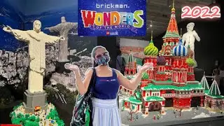 BRICKMAN WONDERS OF THE WORLD - 2022 | QUEENSLAND MUSEUM AUST | BRICKMAN LEGO WONDERS OF THE WORLD