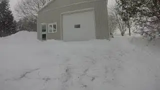 Jan - 31 - 2026 | Snow Blowing a Large Canadian Driveway ❄️ | Satisfying Snow Removal
