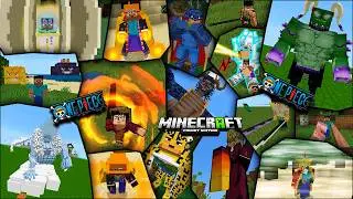 😍 TOP 5 ONE PIECE MODS FOR MINECRAFT PE OF ALL TIMES🔥| MCPE 1.21+