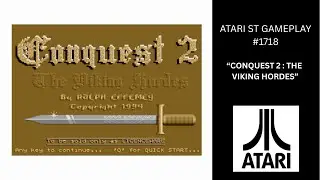 Conquest II : The Viking Hordes (Atari ST / Gameplay #1718)