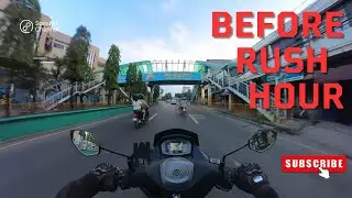 Cebu City Before Morning Rush Hour | 4K  Motorcycle POV Ride | Driving Tour