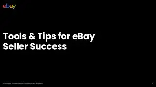Spring Seller Check-In - Breakout - Tools & Tips for eBay Seller Success