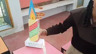 To Study the Different Parts of Flame of Candle| Science Activity, Class 8th in Science Exhibition