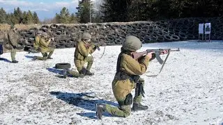 Blokov&yacute; v&yacute;cvik kadetov 1. ročn&iacute;ka - strelnica Lazisko