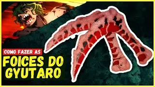 DIY Foices do Gyutaro | Tutorial Kimetsu no Yaiba | Cosplay Lua Superior