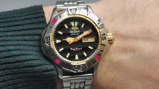 Japanes vintage watch Orient Diver Automatic EM2Z-B0CA movement cal. 46943