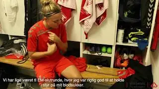 På landsholdet med type 1-diabetes