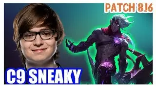 C9Sneaky | VARUS vs JHIN | VARUS Adc | VARUS Challenger Gameplay | Patch 8.16